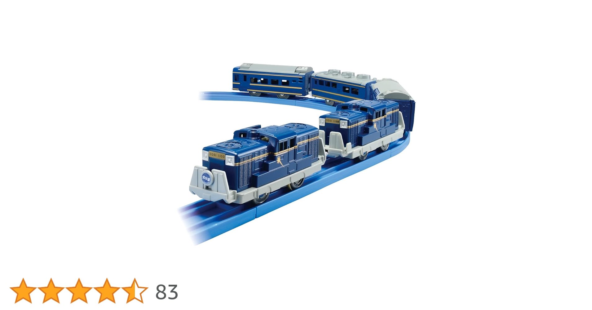 Amazon.co.jp: プラレール 最後のブルートレイン 北斗星DD51 重連仕様