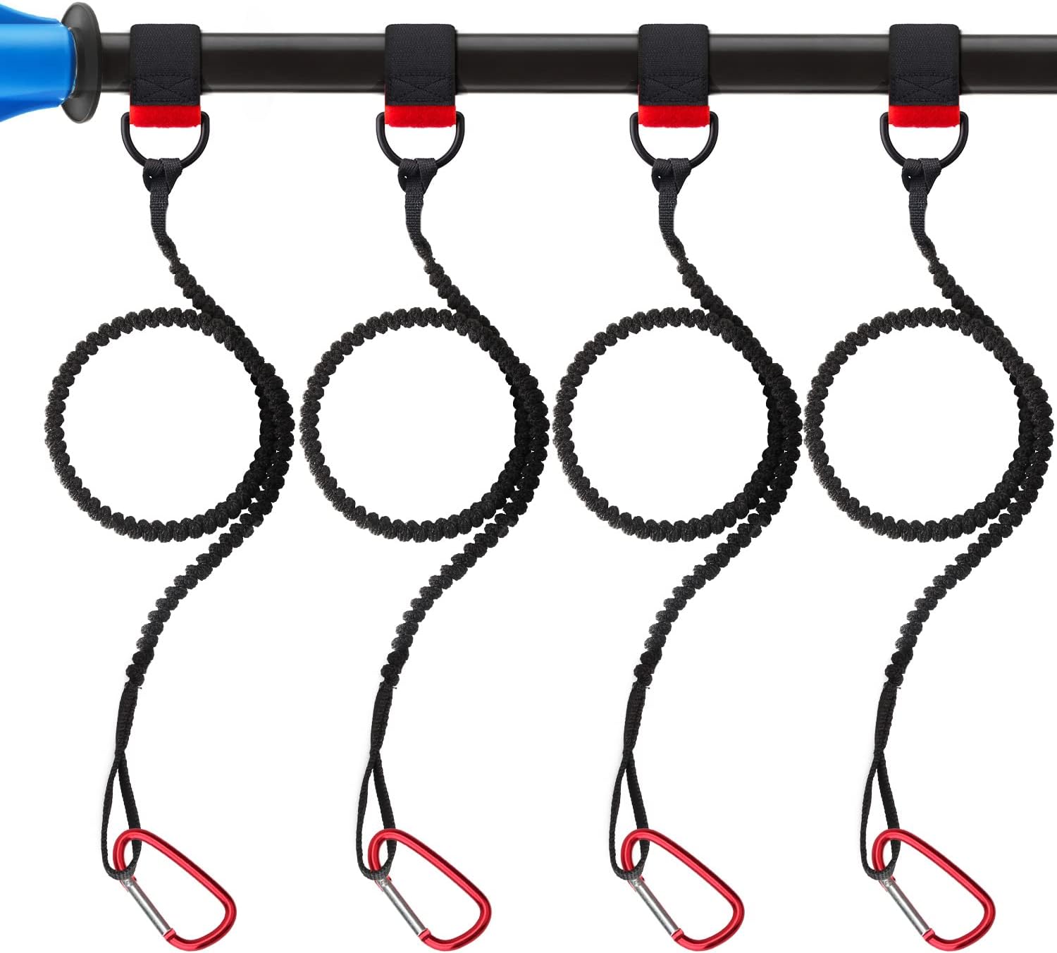 Paddle Leash Safety Rod Bungee Rod Holder Gripping Gear Leash with Innovative Gel Grip to The Paddle or Rod for Kayaking, Canoeing Paddle Leash Safety Rod Bungee Rod Holder Gripping Gear Leash with Innovative Gel Grip to The Paddle or Rod for Kayaking, Canoeing