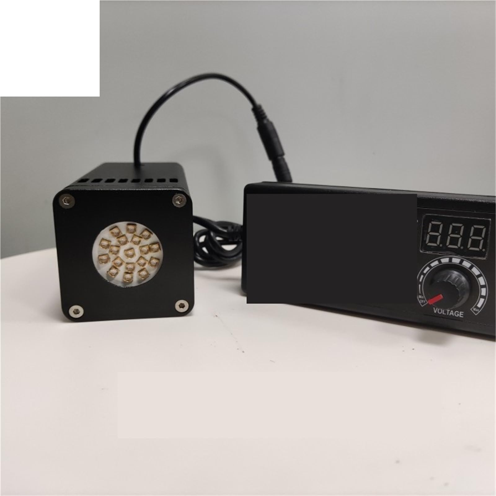 Lampa utwardzająca UV LED Miniaturowy wentylator ręczny, chłodzenie, lampa utwardzająca UV 50 W, światło ultrafioletowe LED o dużej mocy, klej 365 nm 395 do utwardzania tuszu(385nm)