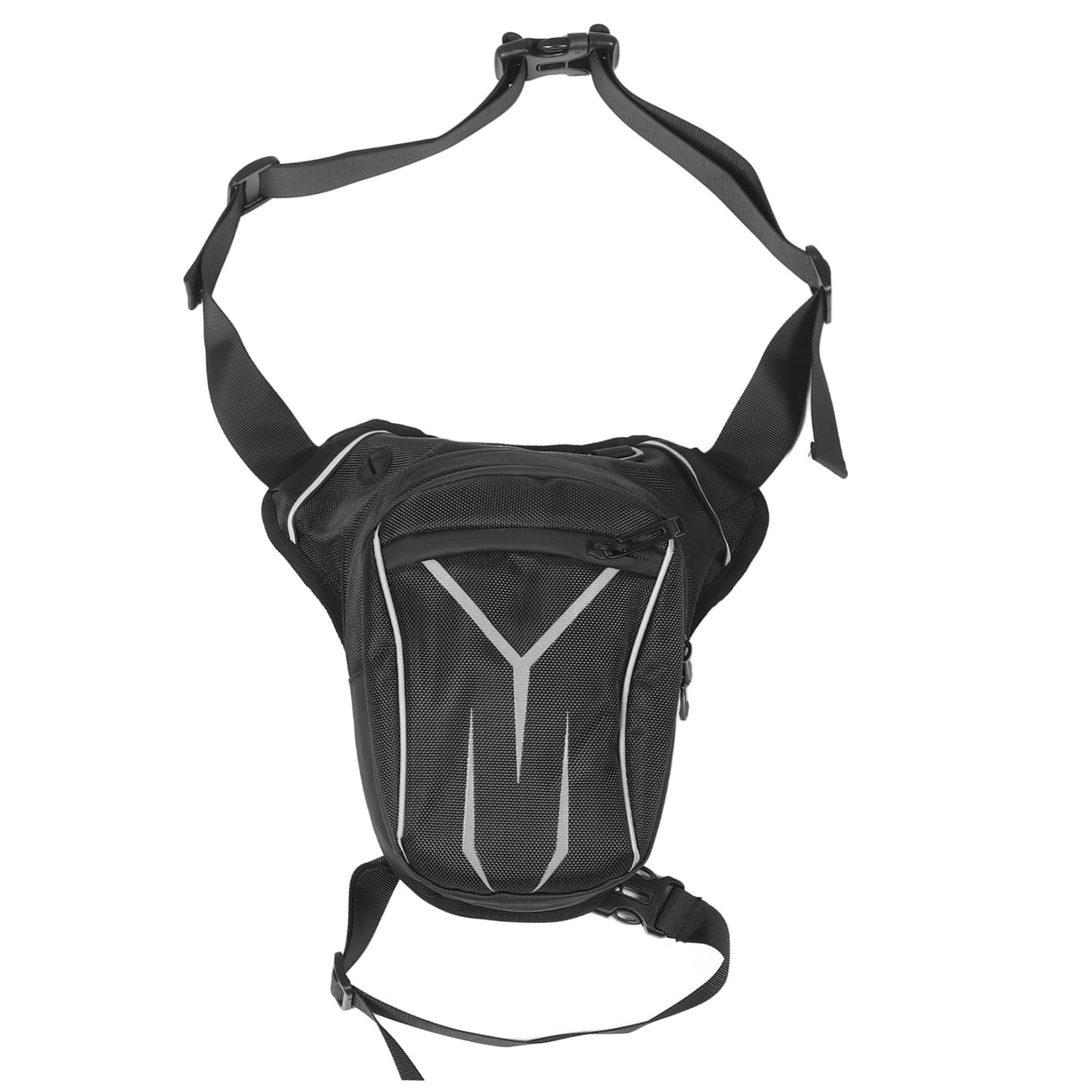 Happyyami Bolsa De Pierna para Móvil y Teléfono Riñonera Deportiva Ajustable Oxford para Ciclismo Senderismo y Pesca
