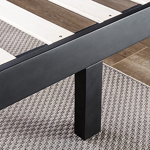 Zinus Santiago Wood Platform Bed Frame / Wood Slat Support / No Box Spring Needed / Easy Assembly, Queen #TOP3