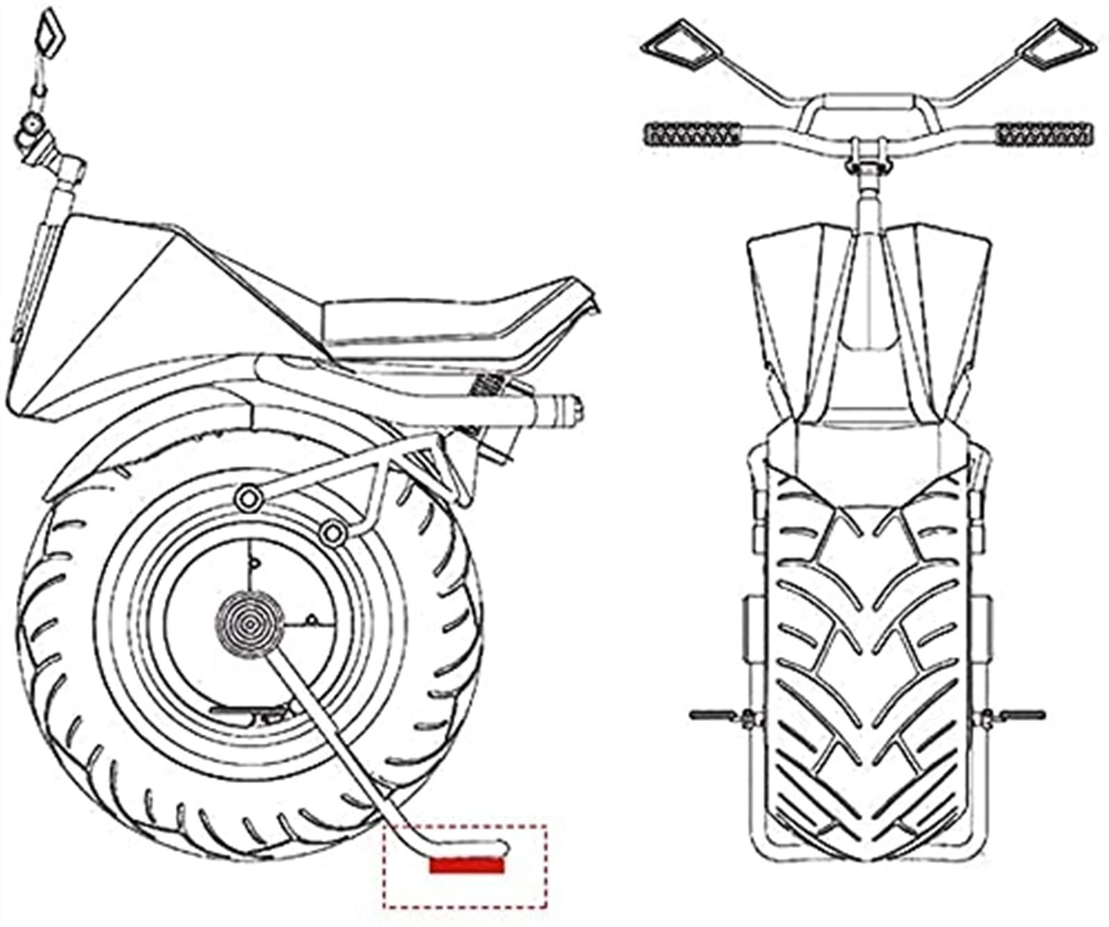 Cavalletto Laterale Cavalletto Laterale del Basamento di Estensione Pad di Supporto Piastra per Y&amaha NIKEN 2018-2020 GT NIKENGT 2019-2020 Ingranditore Supporto Ext
