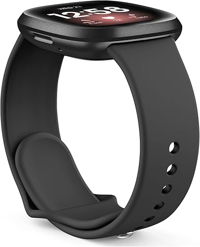 Miniatura 6 de Vanjua Correa compatible con Fitbit Sense 2  Sense Bands, Fitbit Versa 4  Versa 3 bandas para mujeres y hombres, correa de repuesto de silicona