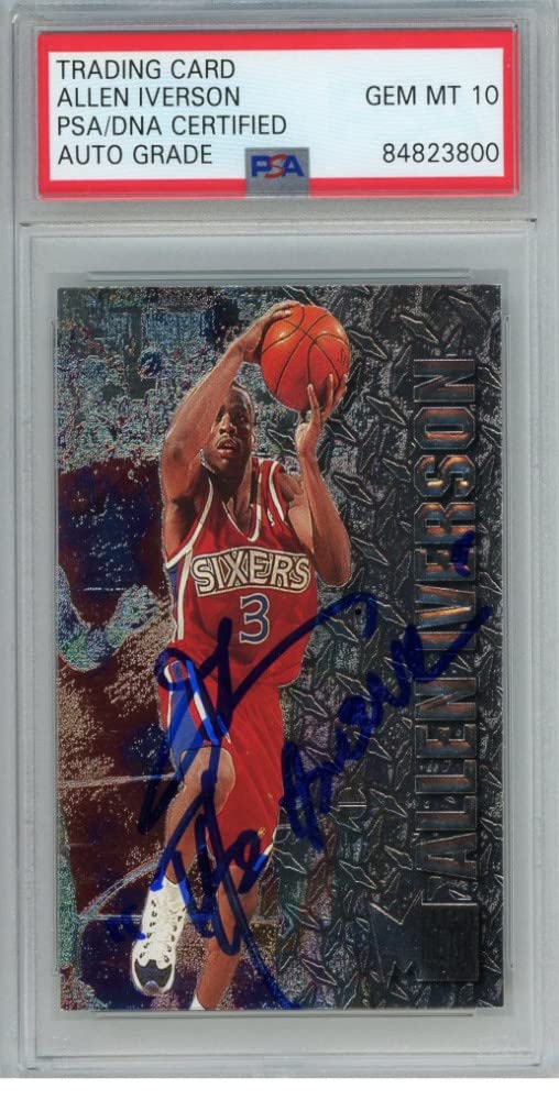 Amazon.com: Allen Iverson 1996-97 Fleer Metal 