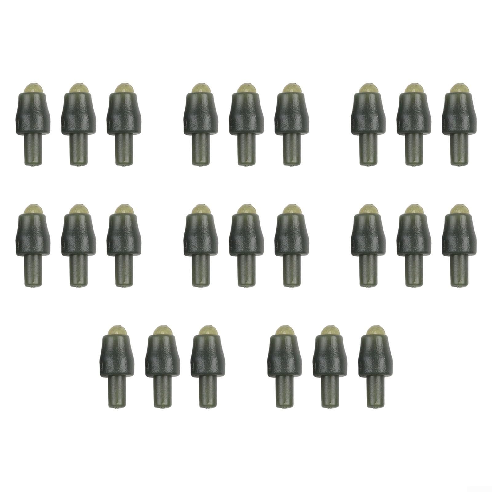 1024Pcs Carp Fishing Feeder Connectors With Inline Quick Change Beads For Fast And Secure Hooklength Changes(24PCs)