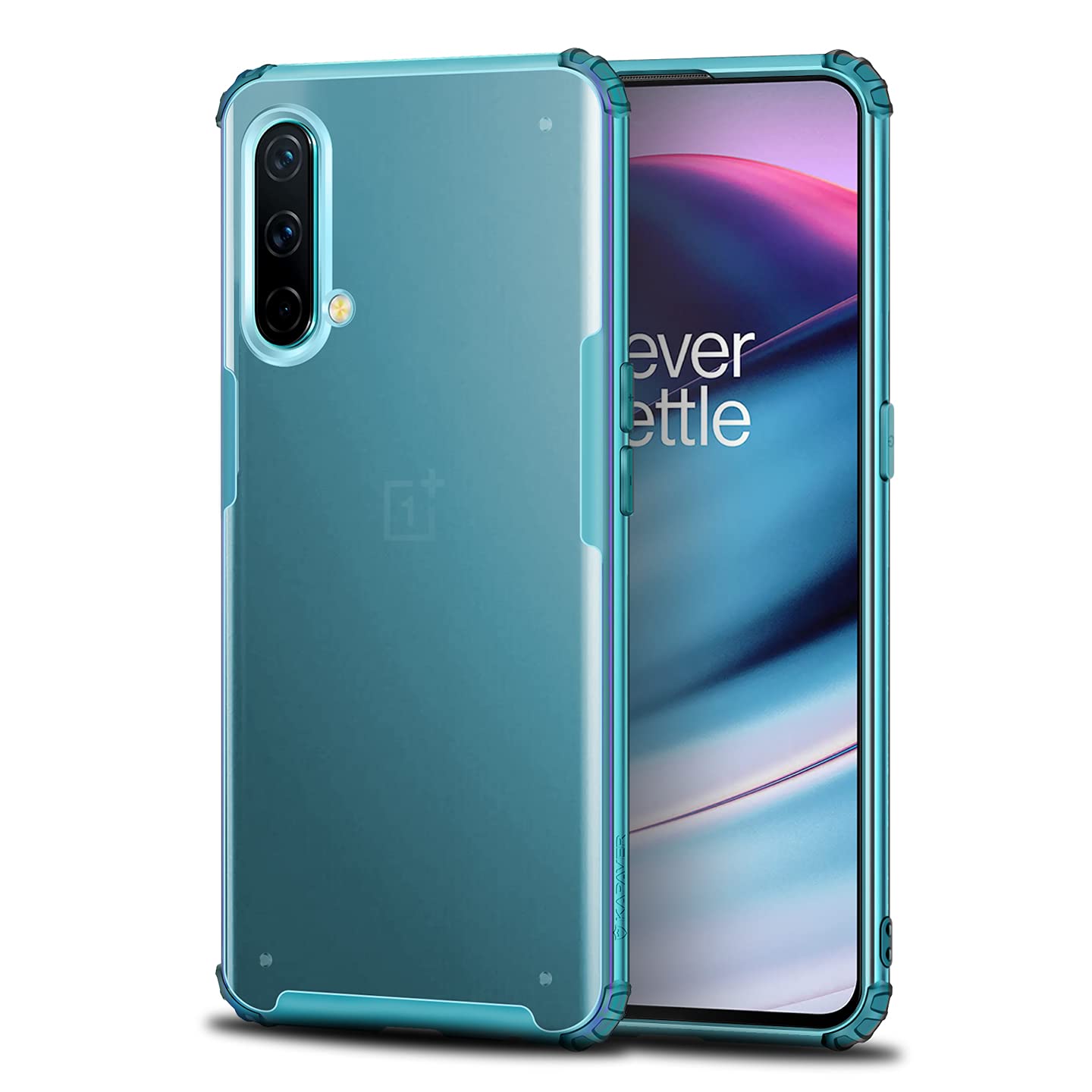 KAPAVER® Shield Frosted Semi-Transparent Hybrid Hard PC Back TPU Bumper Impact Resistant Protection Back Cover Case for OnePlus Nord CE 5G / 1+ Nord CE 5g (Sea Blue) (B098R24PBM) Amazon Price History, Amazon Price Tracker