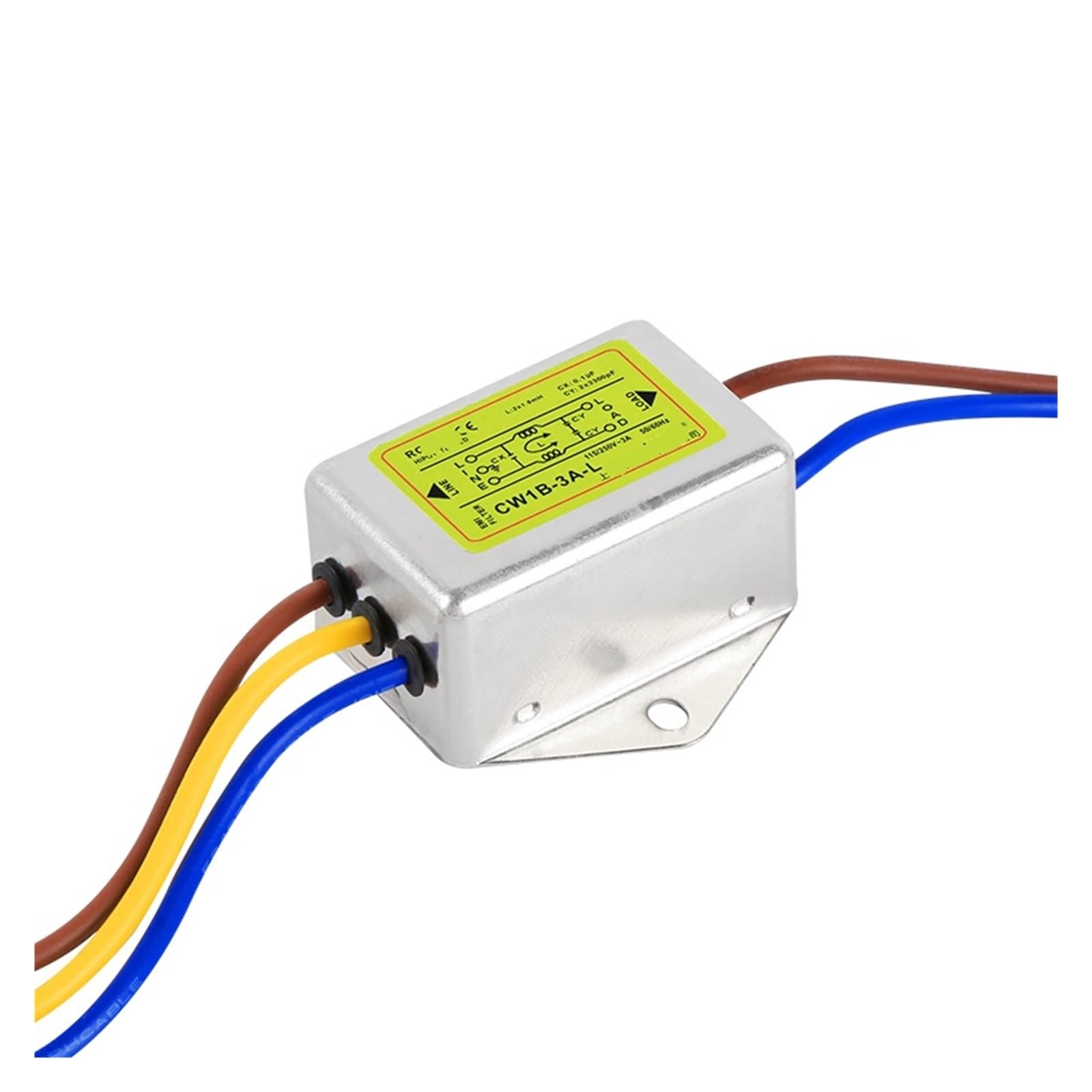 Filtre d'alimentation secteur 220V CW1B-3A-L audio AC