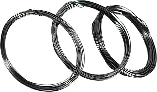10m Bonsai Wire Plant Support Anodized Aluminum Wire to Make Bonsai on Wire for Plant Shaping Garden Accessories for Gardening Branch Fixing(1.0mm)