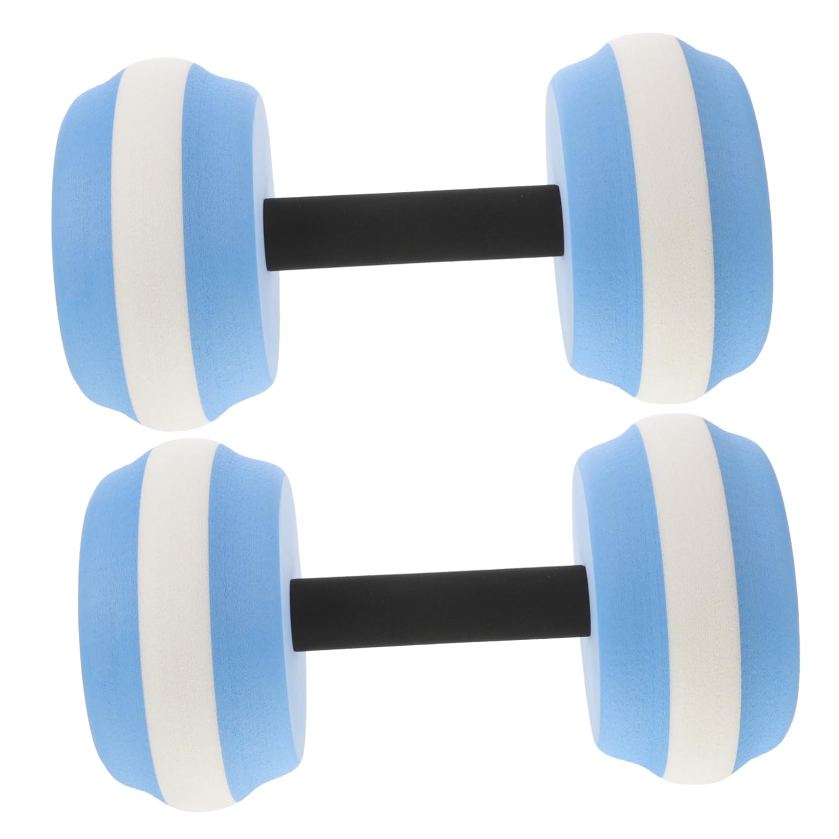 Manubri Galleggianti per Piscina in Eva per Esercizi di Fitness Acquatico, Leggero e Portatile, per Allenamento Completo in Acqua Blu,