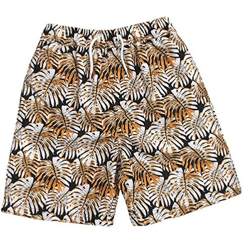 Cargo Bay Boys Bermuda Swim Shorts Perfect for Summer Beach Holidays Orange 13 Years Cover