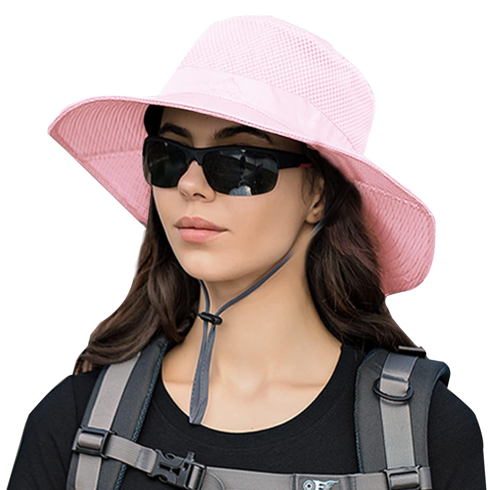 Rosoz Sun Hats for Men Women UPF 50+ Breathable Wide Brim Summer Fishing