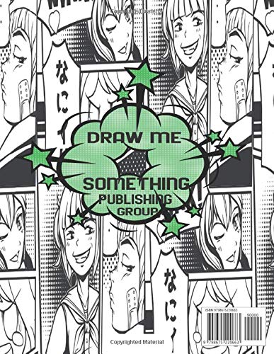 Miniatura 2 de Manga Comic Blank Manga Comic Book Variety of One Sided Templates So No See Through Panels (Gift For Manga Anime Fans)