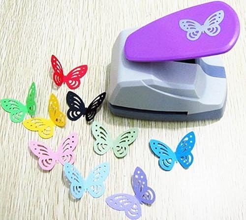 Miniatura 4 de CADY Perforadora de papel para manualidades, para la vida creativa, manualidades, perforadora de 2 pulgadas, perforadora de papel de bricolaje para