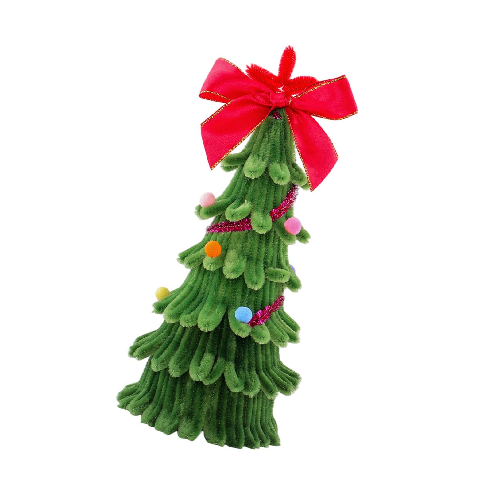ADYJEE Handcrafted Christmas Tree Bendable Branch Suitable for Festival Event Desktop Celebratory Ornament