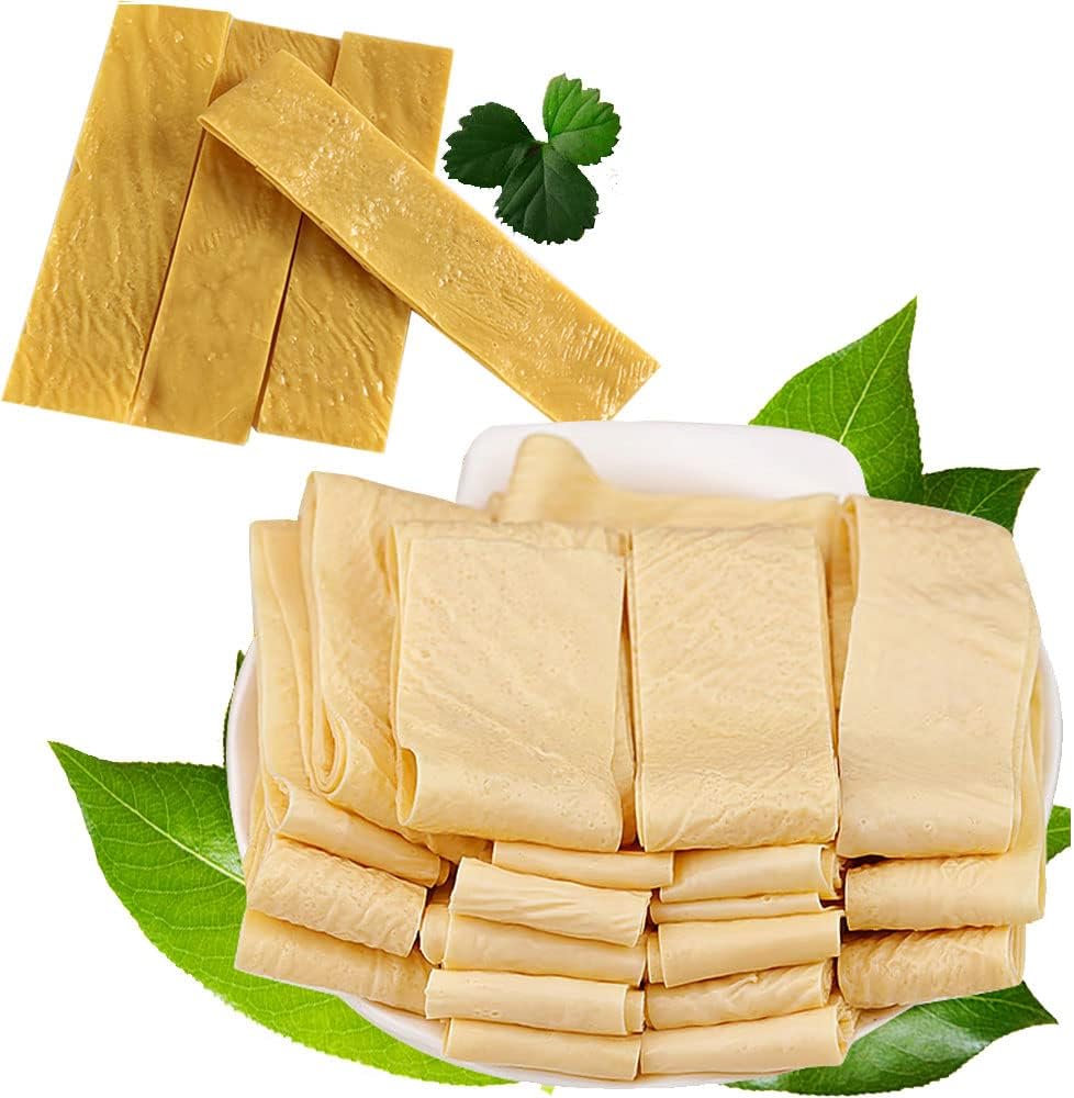 - tofu skin sheets 8.4 oz/240g (120gx2 pack) Asian tofu skin Oil bean skin Hot pot ingredients Dry fried soybean tofu skin vegetarian food Vegetarianism Used for making stir fried dishes, hot pot, or cold dishes
