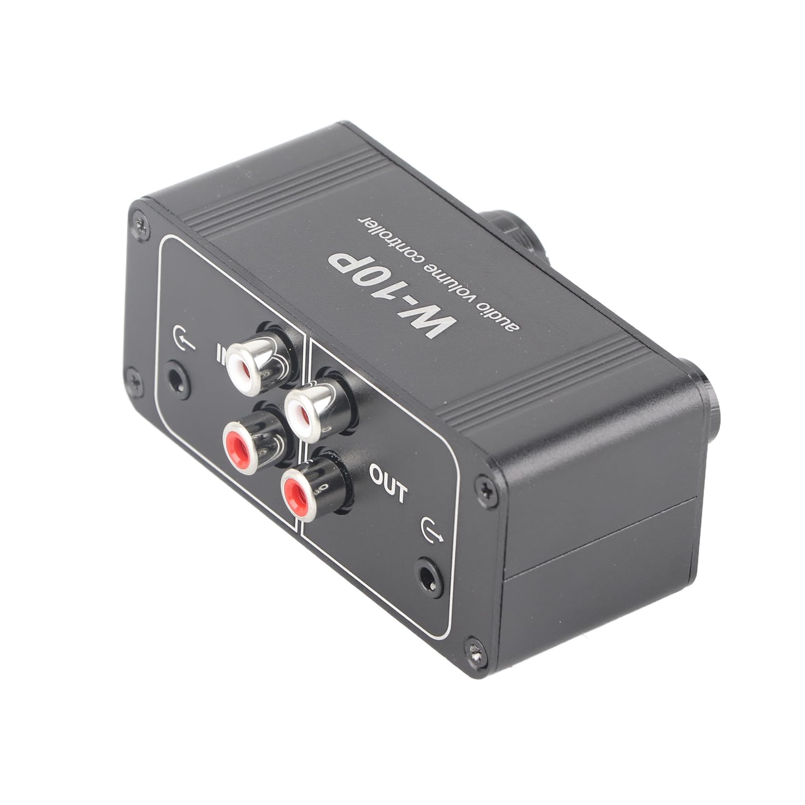 Mini Stereo Audio Preamplifier Volume Controller Lossless Portable Stereo Amplifier Headphone Amplifier Volume Adjuster Preamp with Jack 3.5mm Output