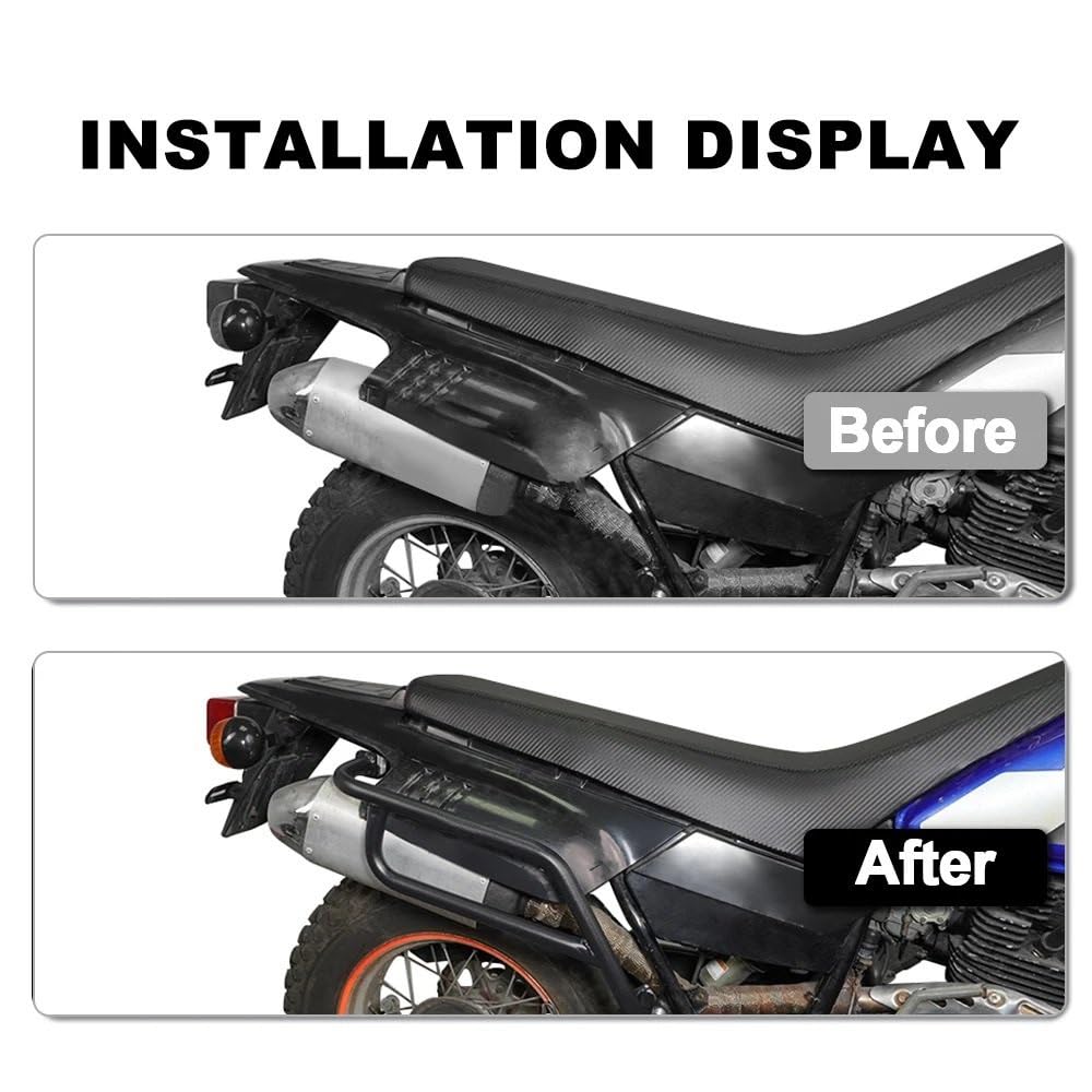 bloków zderzaka Pasuje do Yamaha TW200 TW 200 1987-2025 rama pomocnicza Protector osłona boczna boczne motocyklowe listwy awaryjne Gmoli Motocyklowych