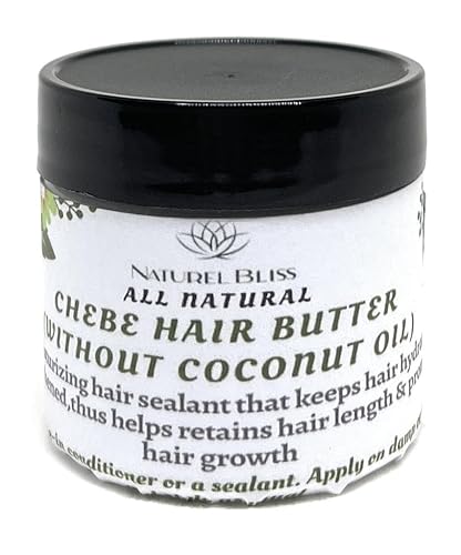 Chebe Hair Growth Butter(No Coconut Oil)Chebe with Aloe veraAmla PowderJamaican Black Castor OilFenugreek 2oz (Unscented)