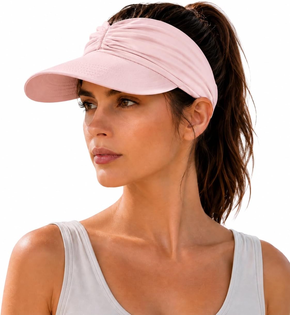 Visor Hats UPF 50+ for Women Sun Visors with Wide Brim - Sun Protection Hat Lightweight Packable Summer UV Visor 2026