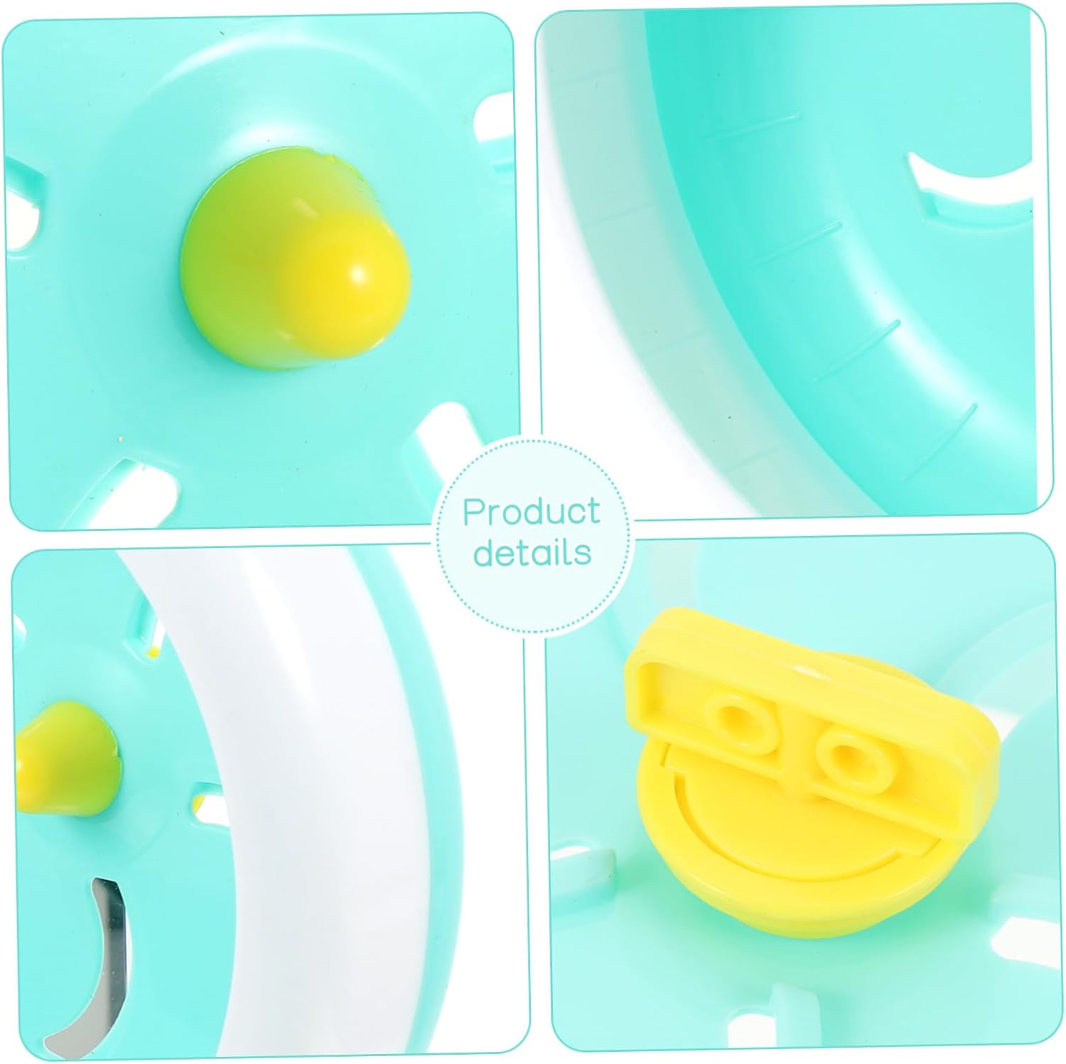 COLLBATH Hamster Running Wheel Silent Exercise Wheel for Mice Animals Design for Cage Use Storage Color Options