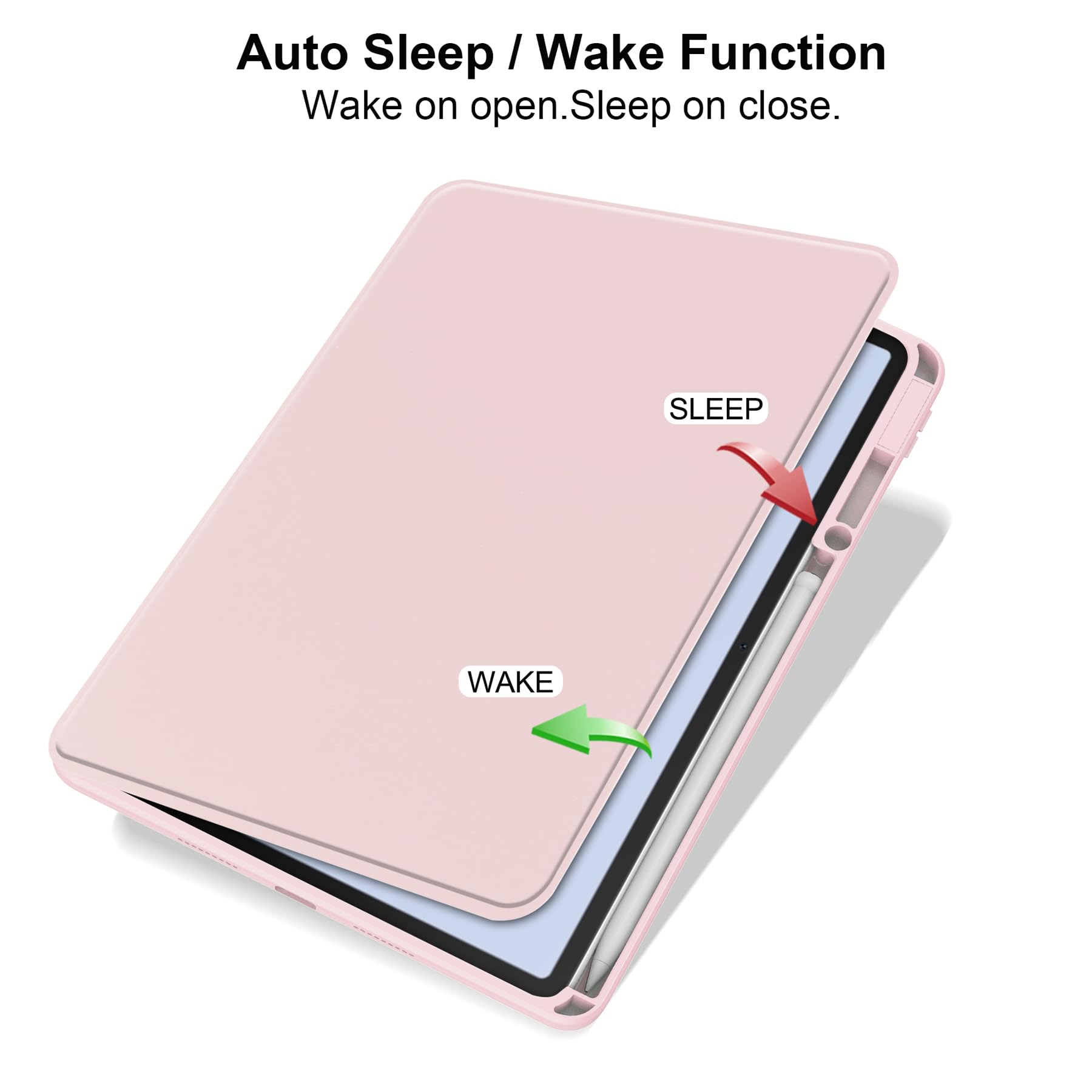 DayQiQiPu Custodia Per Huawei MatePad 11,5 S (2025) – Pelle PU, Rotazione 360°, Portamatita, Ultra Sottile, Per SLG-W50 E SLG-W10, Nero