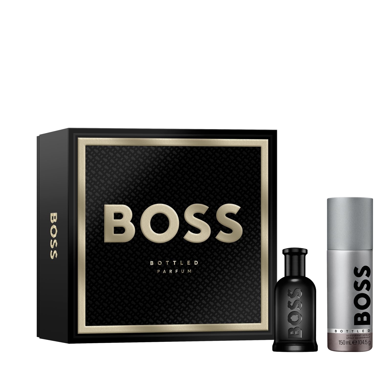 Zestaw upominkowy BOSS dla mężczyzn, 2 elementy, z butelką perfum 50 ml i dezodorantem w sprayu dla mężczyzn 150 ml