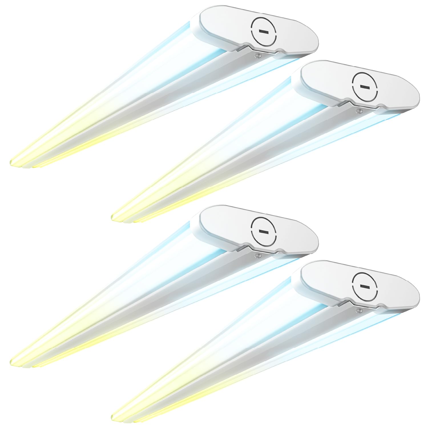 Sunco 4ft LED Shop Light, Hardwired Garage Lights for Workshop