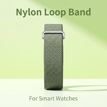 TingYR Bracelet Compatible with Google Fitbit Air Braided Nylon Sports Band Comfortable Respirant.