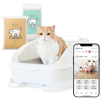 月額プラン ねこ専用スマートトイレ「トレッタ」