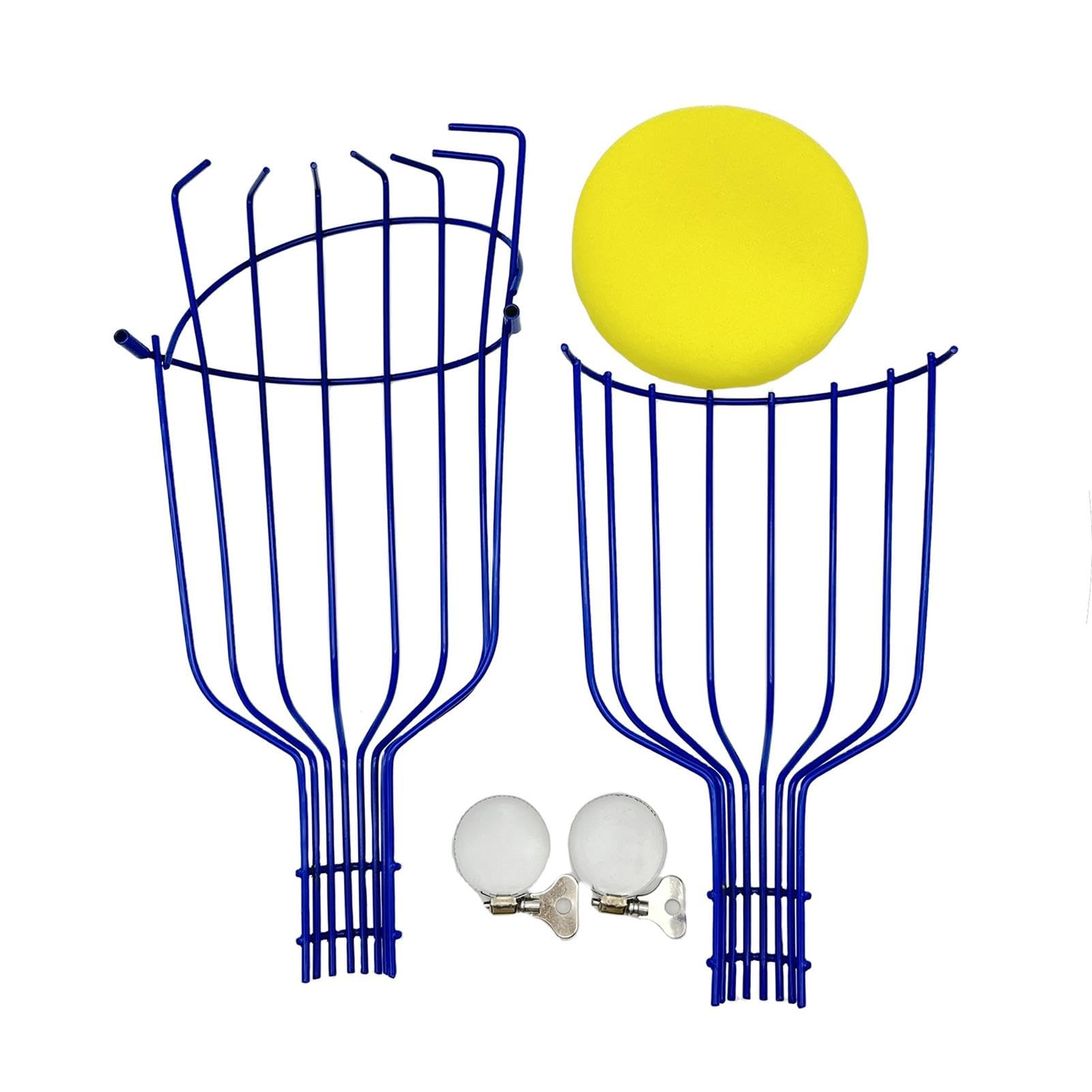 Bâton de cueillette de fruits avec panier télescopique, cueille-fruits avec panier, cueille-fruits avec manche télescopique, en acier inoxydable, attrape-fruits pour citrons