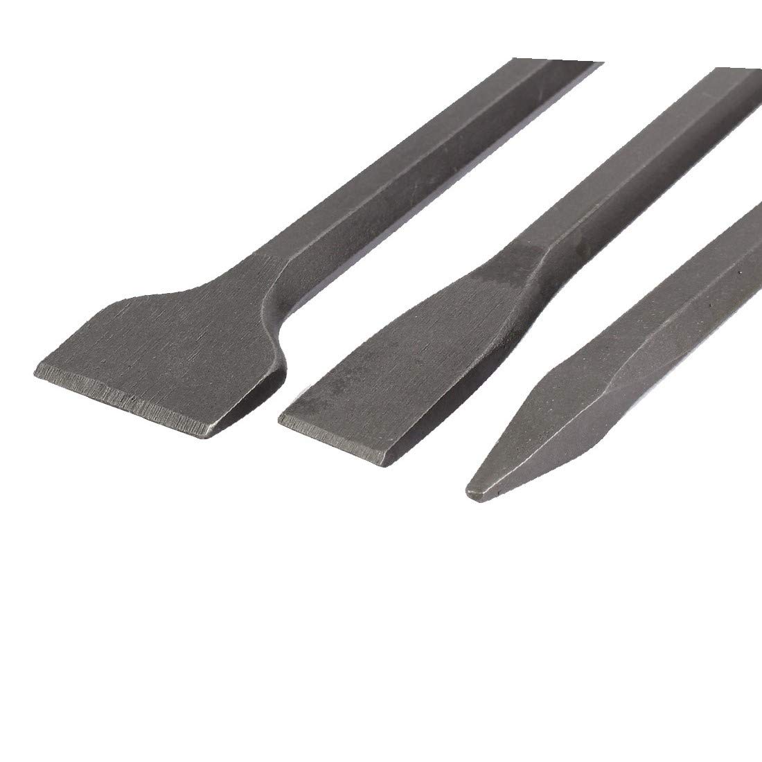 New Lon0167 Chrome Steel Destacados Square Special Direct System PLUS eficacia confiable Vástago plano, cincel para concreto de broca de punta, juego 3 en 1(id:417 a5 ec d88)