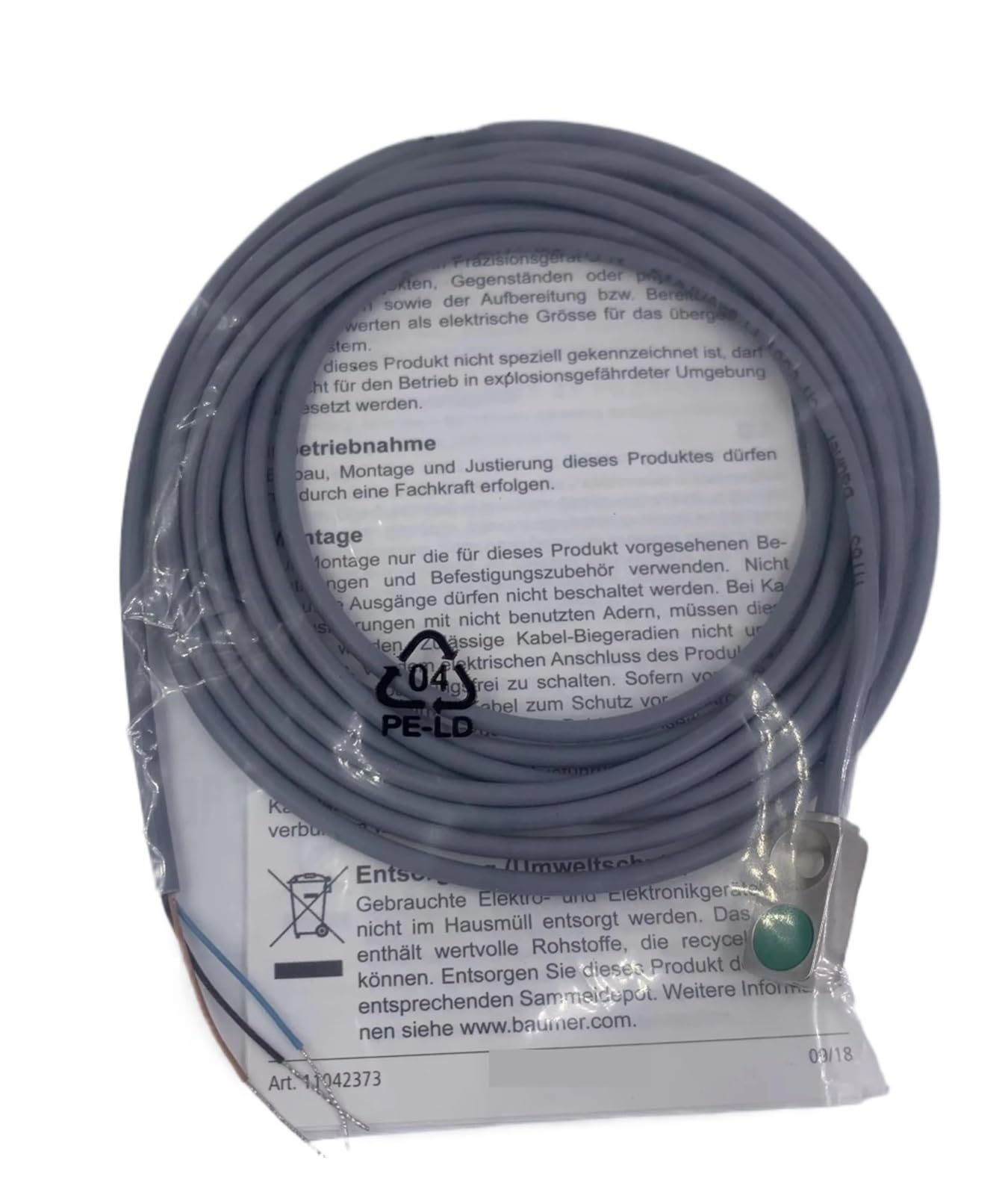 BALYDLUL 08P17A6/L SENSOR 10-30VDC