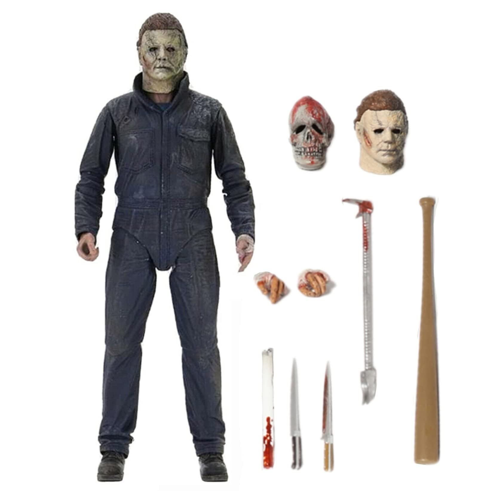 Caolun-Halloween 2018, Michael Myers Ultimate Action Figures, 7in Scale Classic Horror Movie Doll Toys Gift