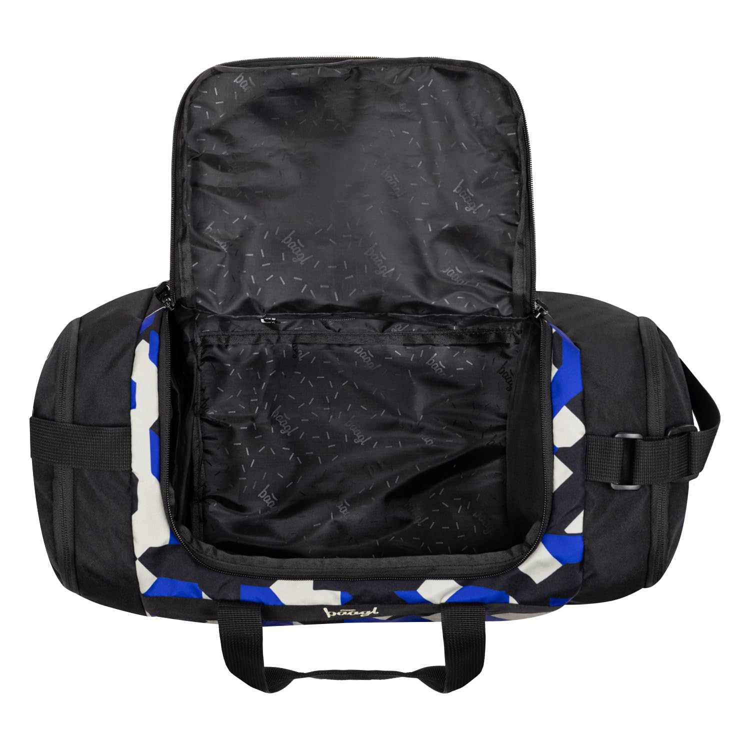 Baagl Borsa sportiva per bambini, ragazze, ragazzi, adolescenti, elegante borsa da viaggio con scomparto per scarpe, borsa per sport, calcio, balletto, scuola e tempo libero, borsa da nuoto, 25 l