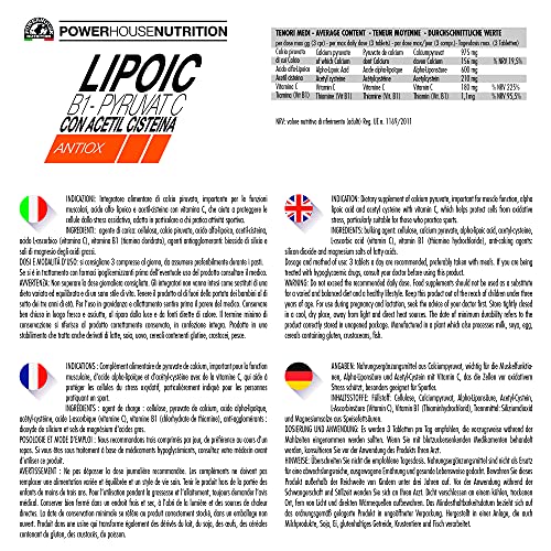 Lipoic B1-Pyruvat Con Acetil Cisteina 120 Compresse - 8