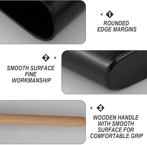 Miniatura 3 de Instrumento de percusión de 6 pulgadas CowBell Metal cencerro con mazo de madera fabricante de ruido musical kit de mano