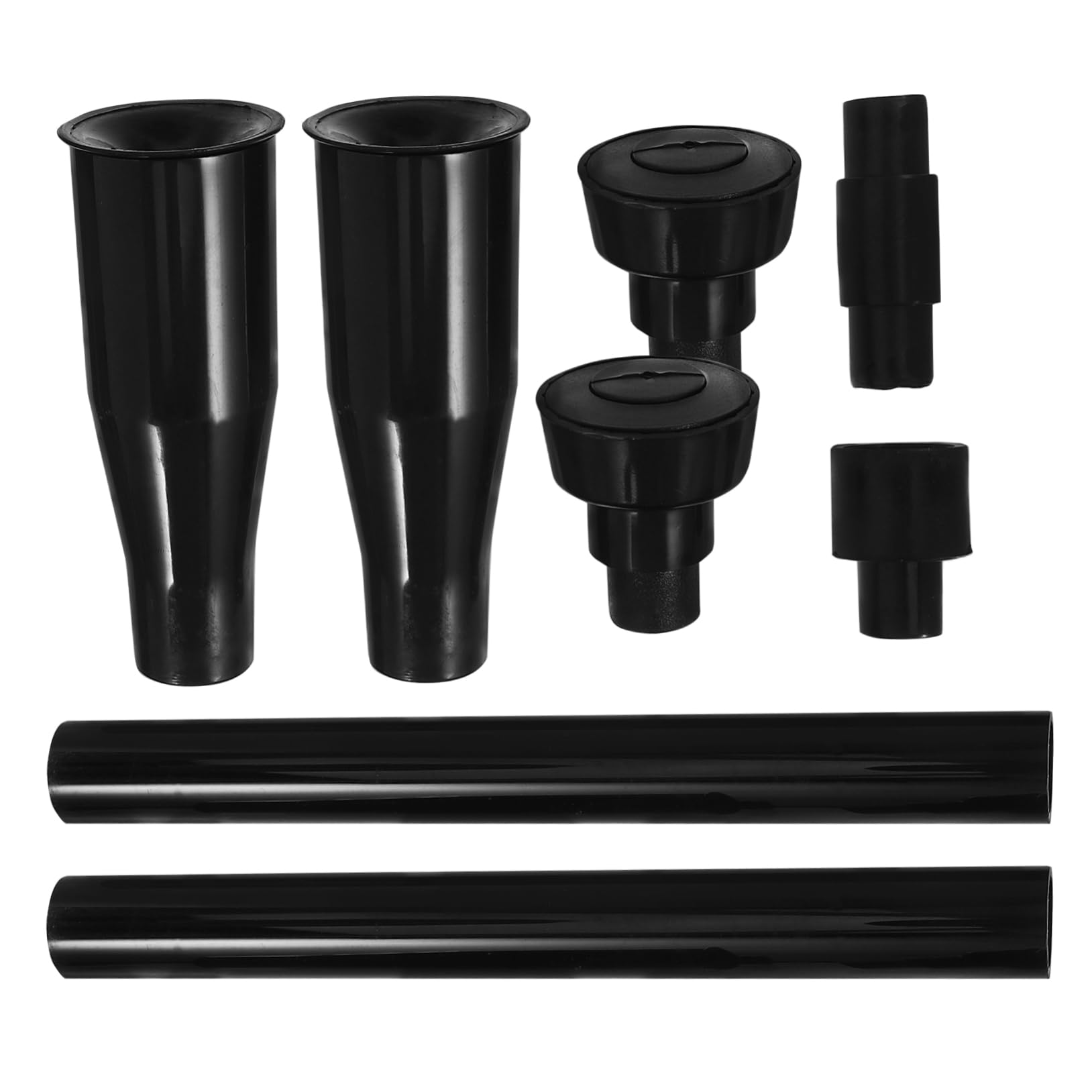Balacoo Water Fountain Tools 8-piece Pond Fountain Set Plastic Nozzles Hydroponic Nozzles for Garden Fish Tanks