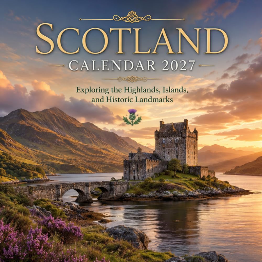 Scotland Calendar 2027: Exploring the Highlands, Islands, and Historic Landmarks