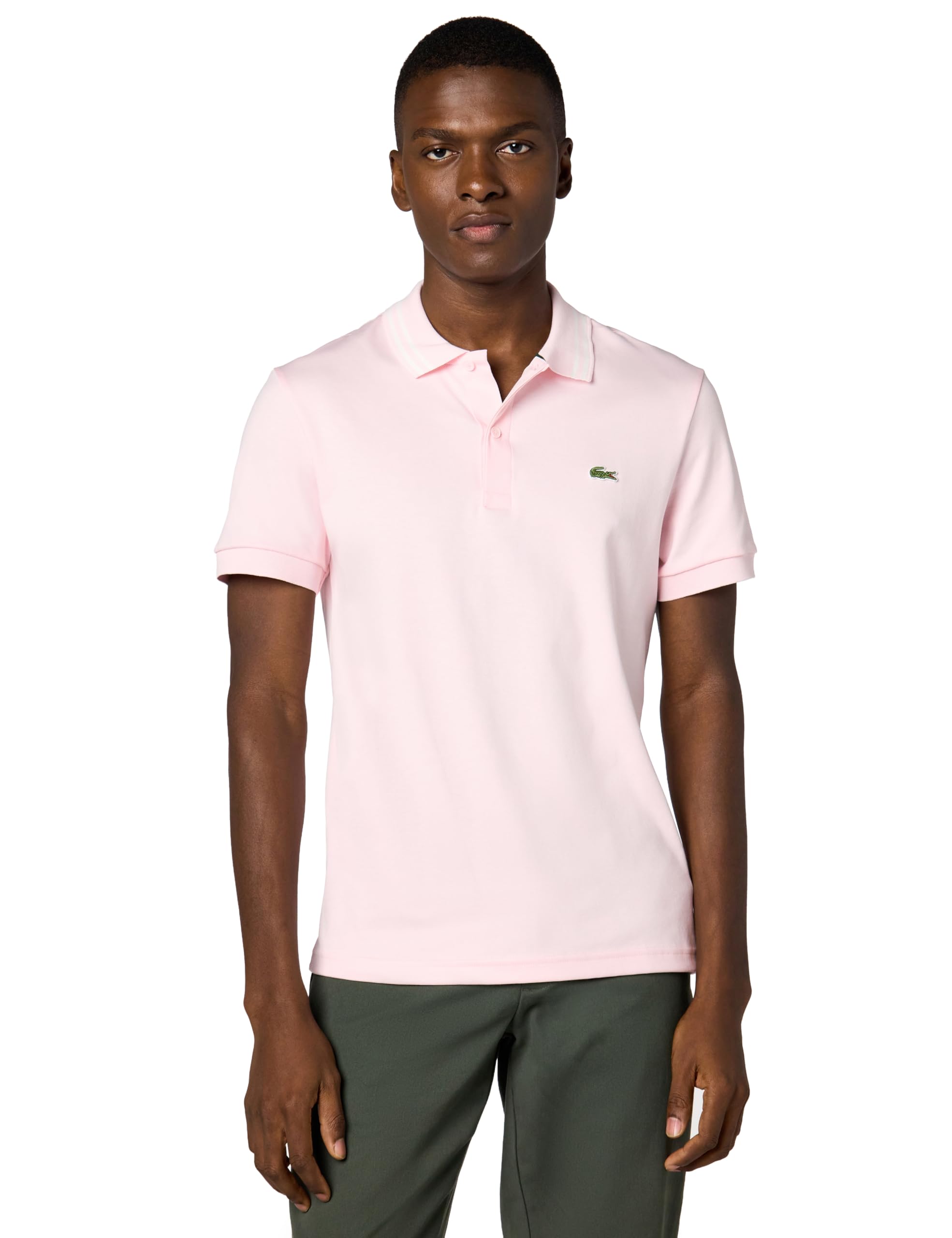 Lacoste Men's Regular Fit Cotton Pima Interlock Polo Shirt