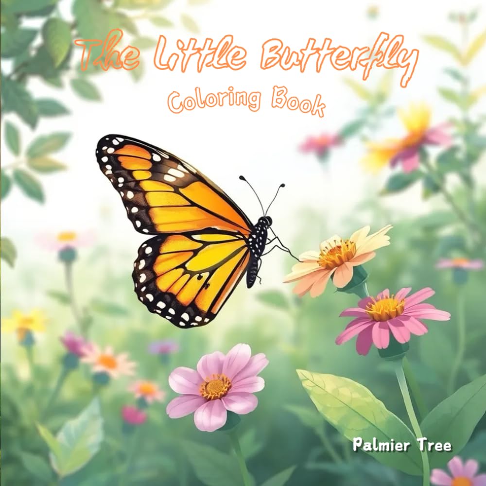 The Little Butterfly Coloring book: A World of Butterflies to Bring to Life with Colors