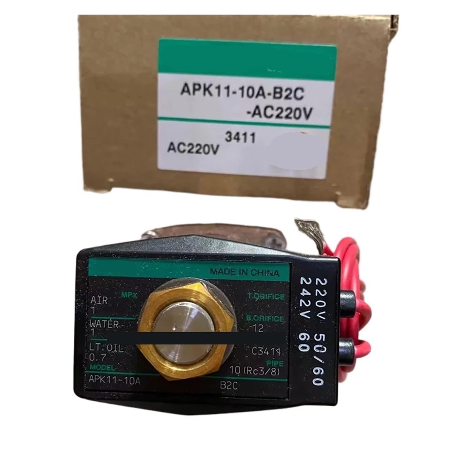 Électrovanne APK11-10A-B2C-AC220V pour l'arrosage automatique du jardin de la maison