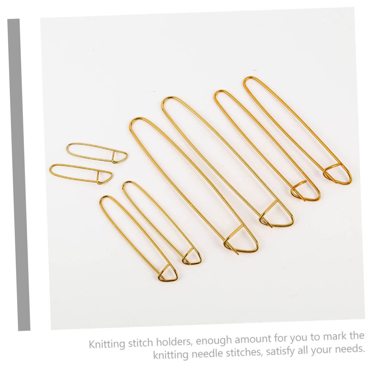 SEWACC 40piezas Marcadores De Puntos De Clips De Seguridad Para Tejer Accesorios Prácticos Para Crochet y Tejer