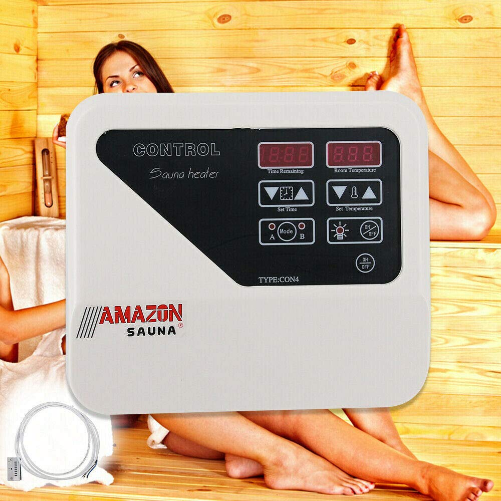 Controlador para estufa de sauna de 3 a 9 kW, con 2 modos de trabajo