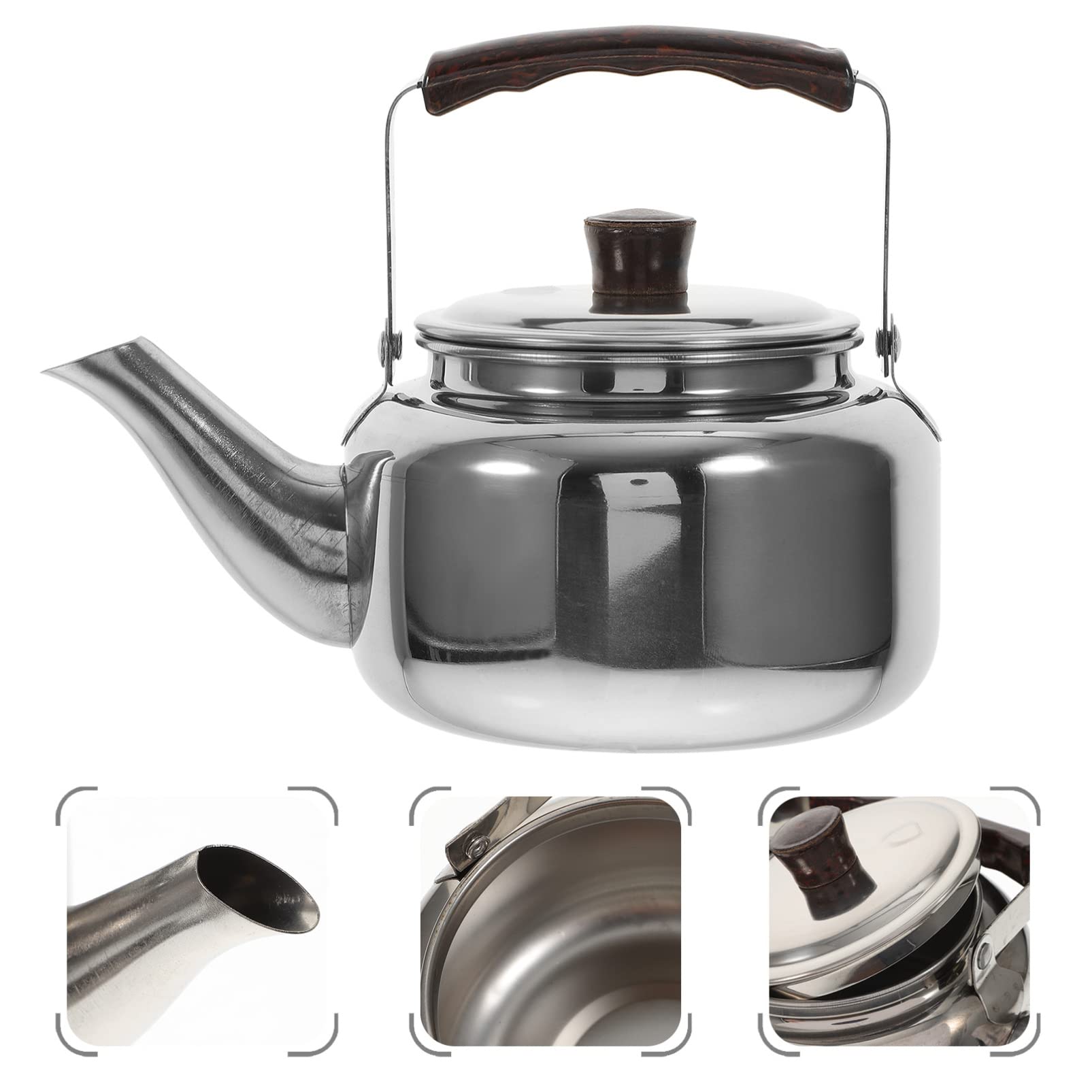 Bouilloire Camping En Titane Pur – 980 Ml, 145 G, Poignée Pliable – Ébullition Rapide, Idéale Randonnée, Voyage