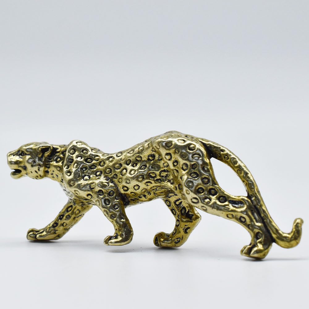 Amazon.co.jp: チーター 豹 ひょう 真鍮 インテリア オブジェ 雑貨