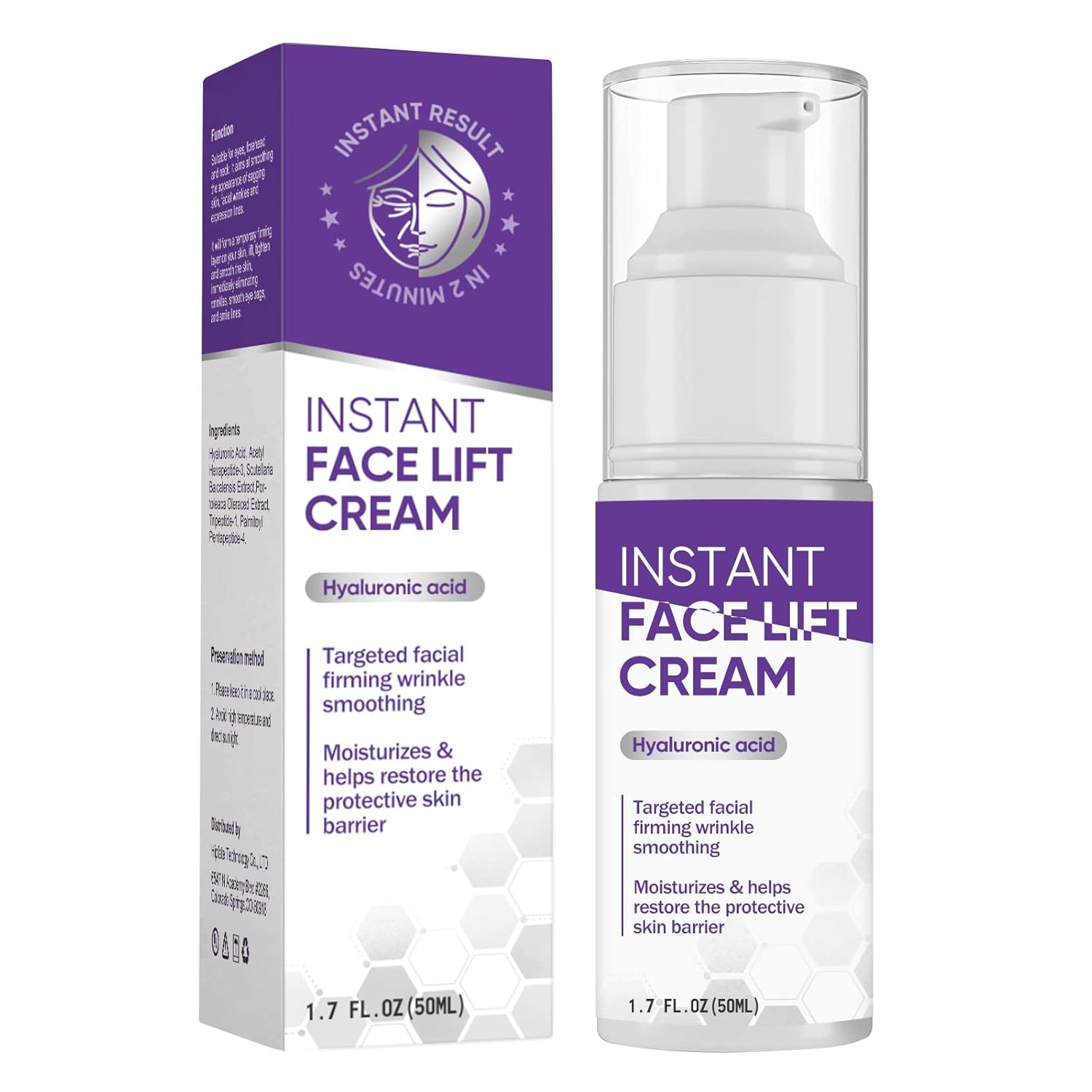 Amazon.com: Instant Face Lift Cream, Anti-Aging Skin Tightening ...