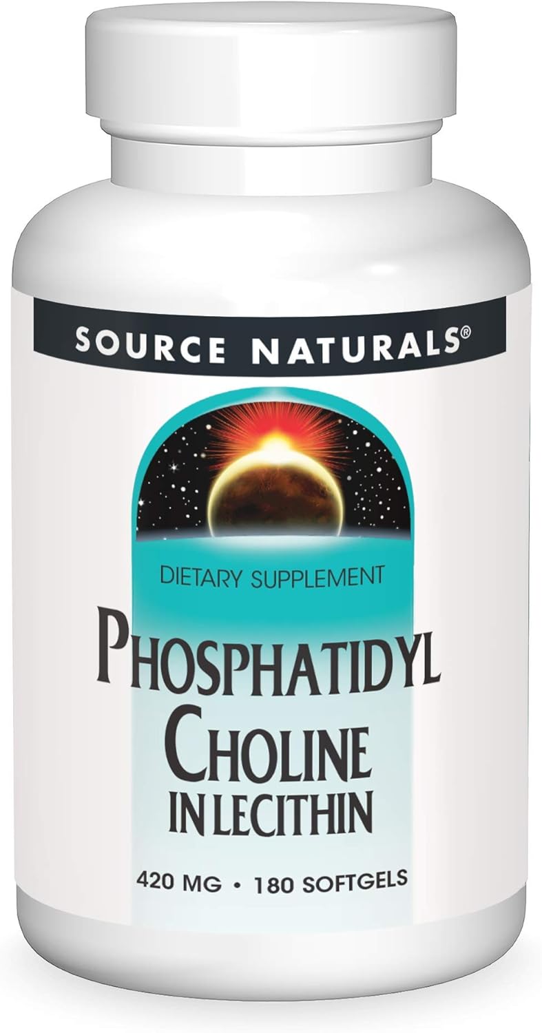 Source Naturals Phosphatidyl Choline, In Lecithin 420 mg