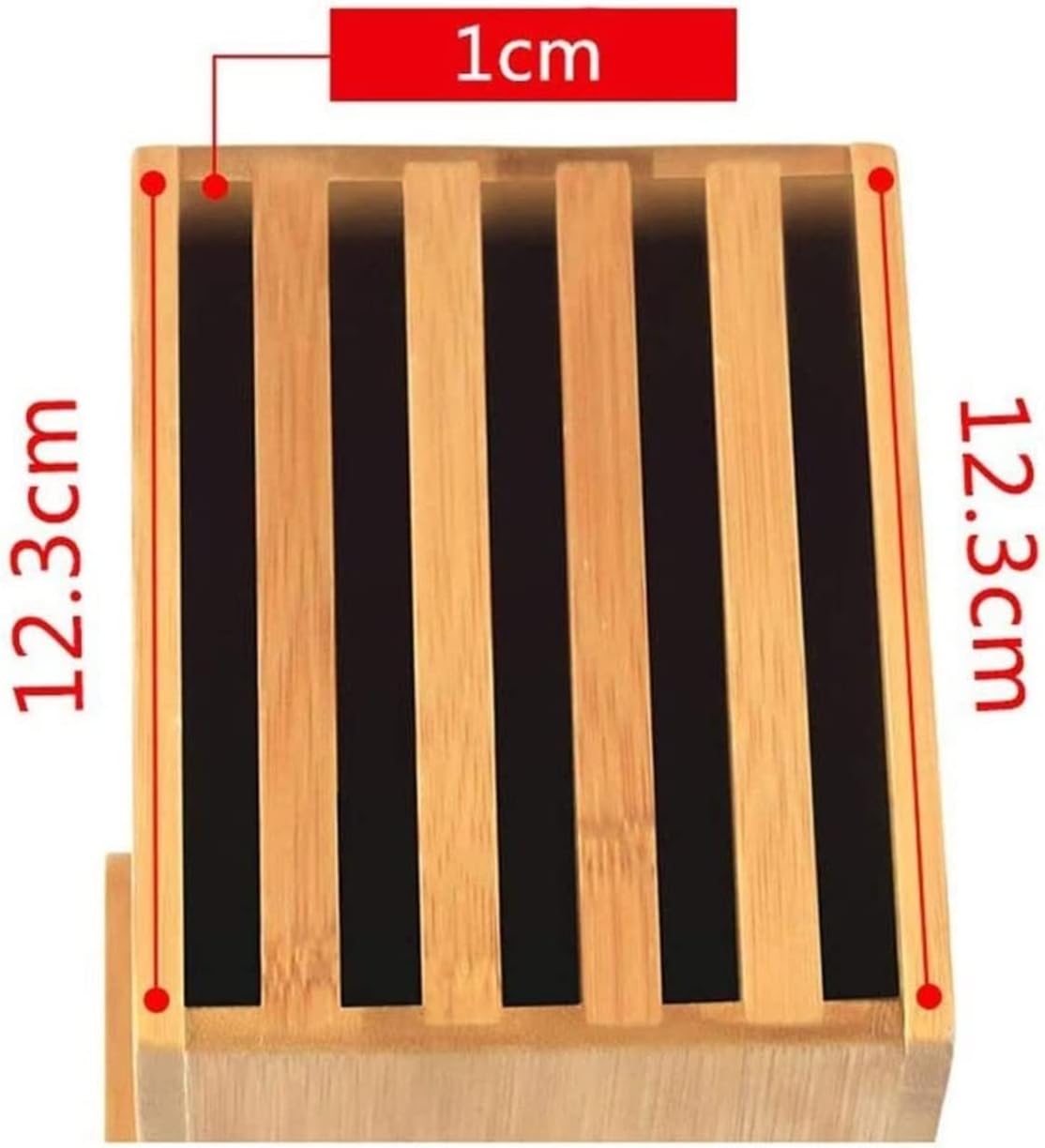 Knife Block Storage Stand Kitchen,Only Selling Cutter Holder,Bamboo Rack Creative Multi-Function Tool