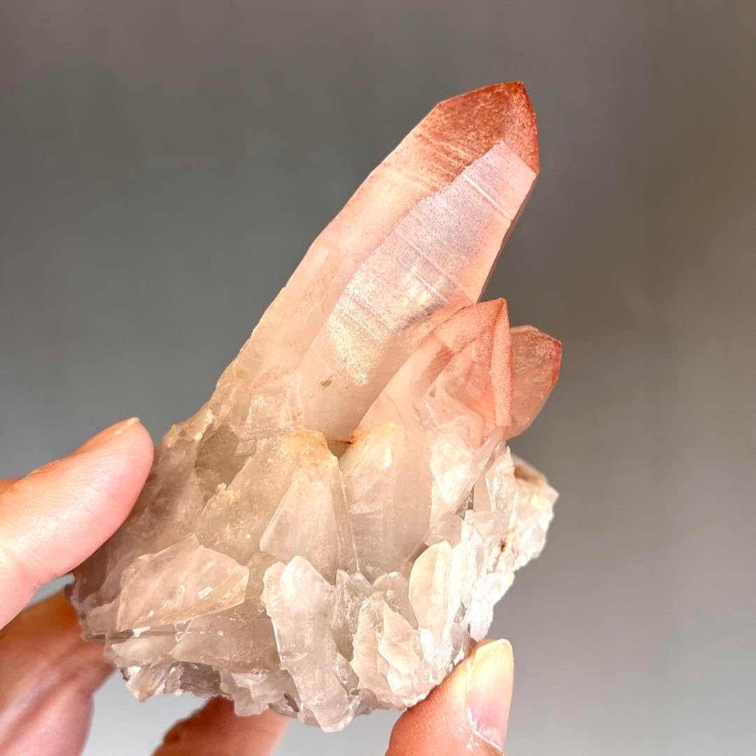 ストロベリーレムリアン　ディアマンティーナ産　クラスター　37 ピンクレムリアン ストロベリーレムリアン ディアマンティーナ産 クラスター 37 ピンク