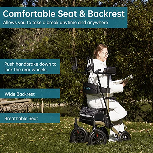 Elenker All-Terrain Upright Rollator Walker thumb #3
